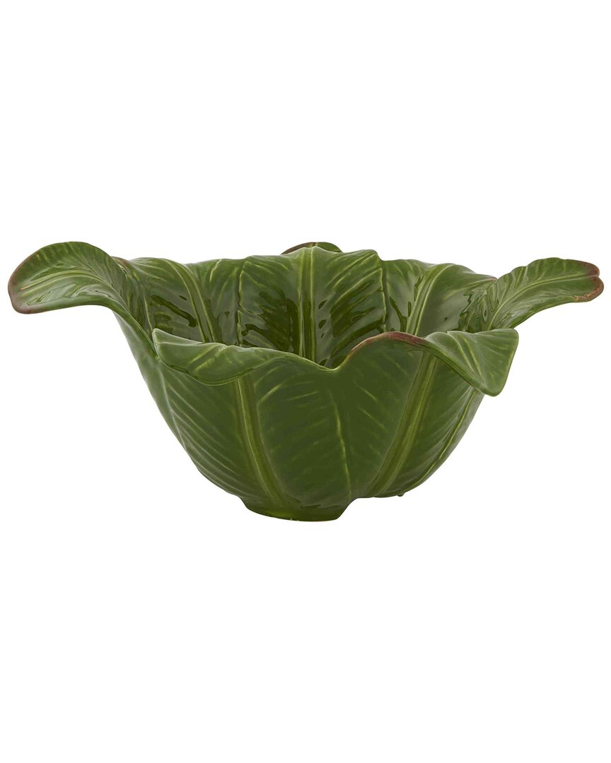 Shop Bordallo Pinhiero Banana Madeira Salad Bowl