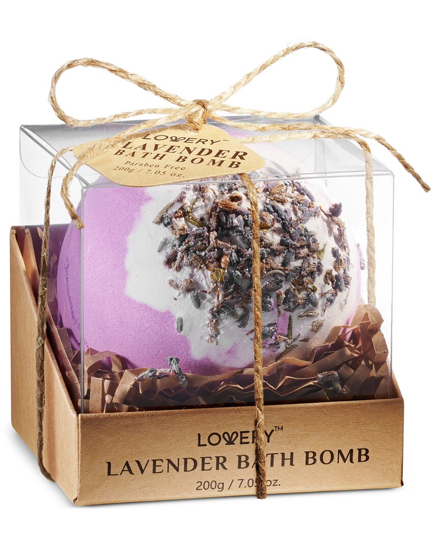 Lovery Lavender Scented Bath Bomb