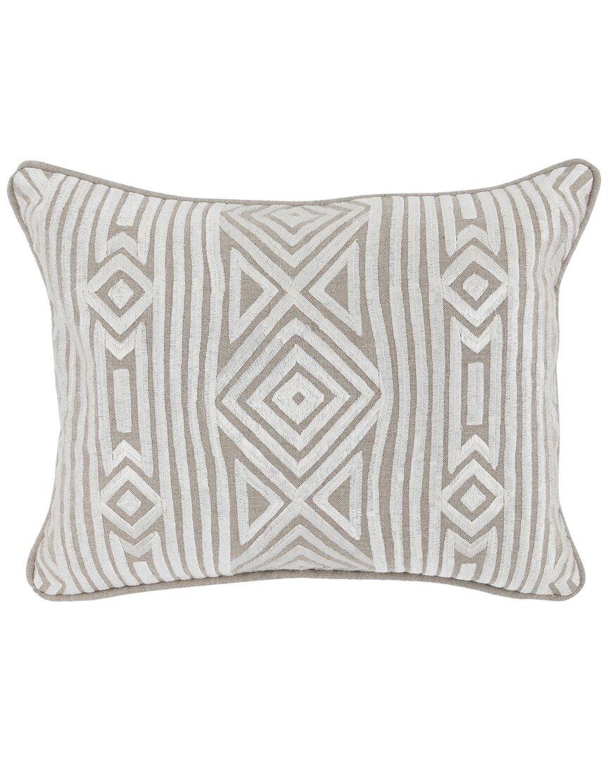 Shop Kosas Home Adrie 12in X 16in Throw Pillow In Ivory