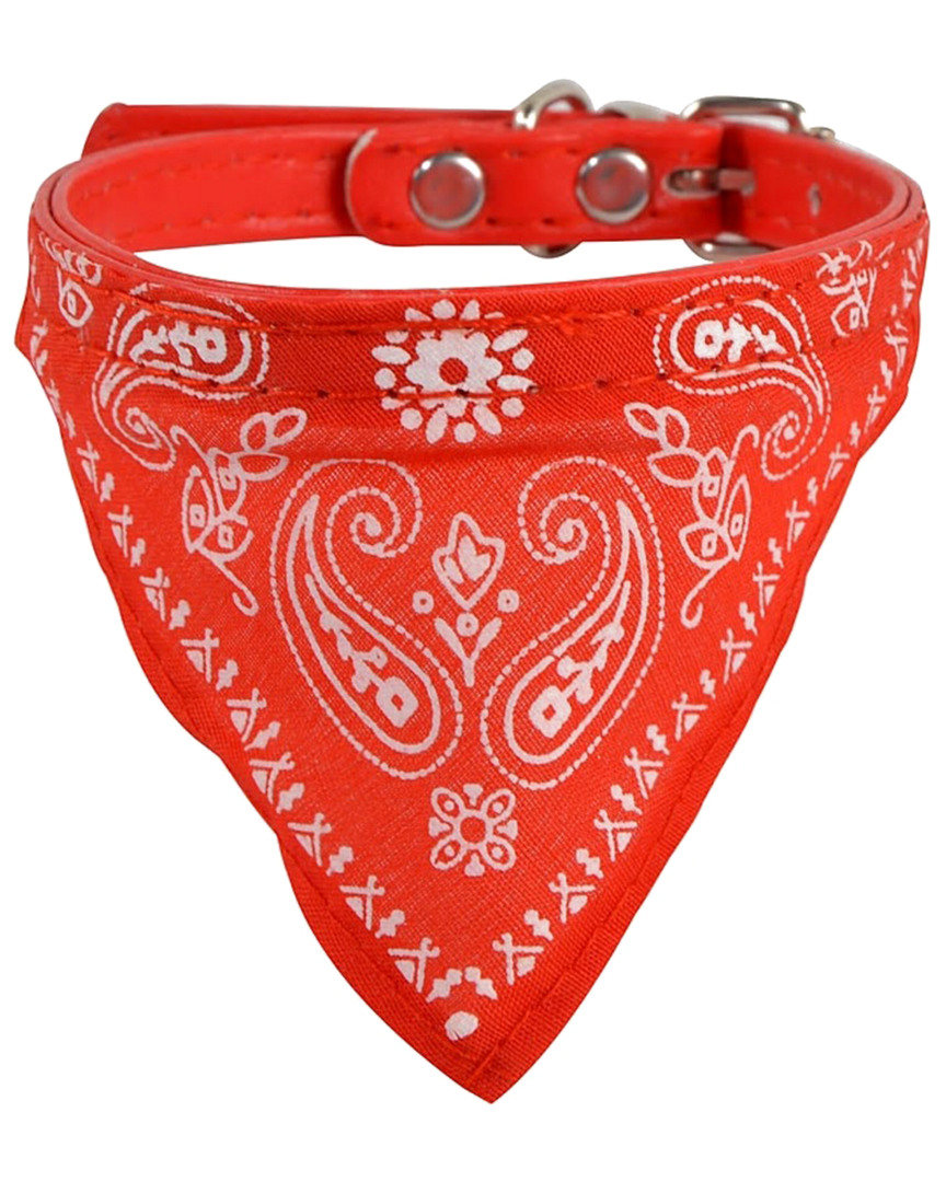 D.o.g . Red Bandana Collar