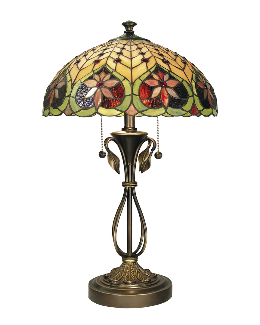 Dale Tiffany Leilani Table Lamp In Multi