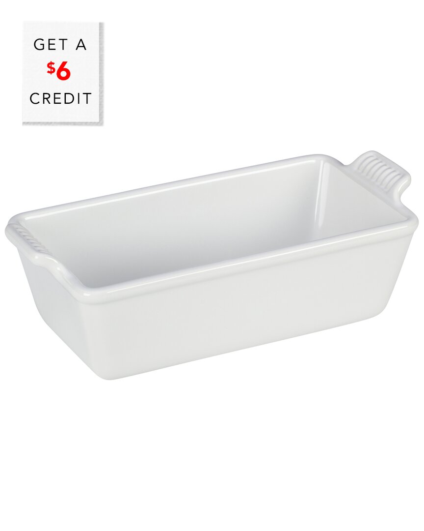 Le Creuset 1.5qt Heritage Loaf Pan With $6 Credit