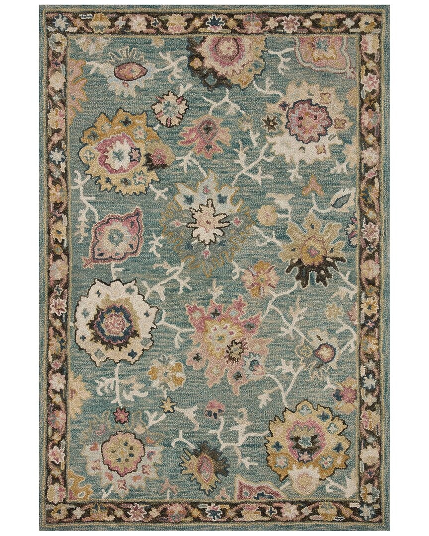 Loloi Padma Rug In Teal