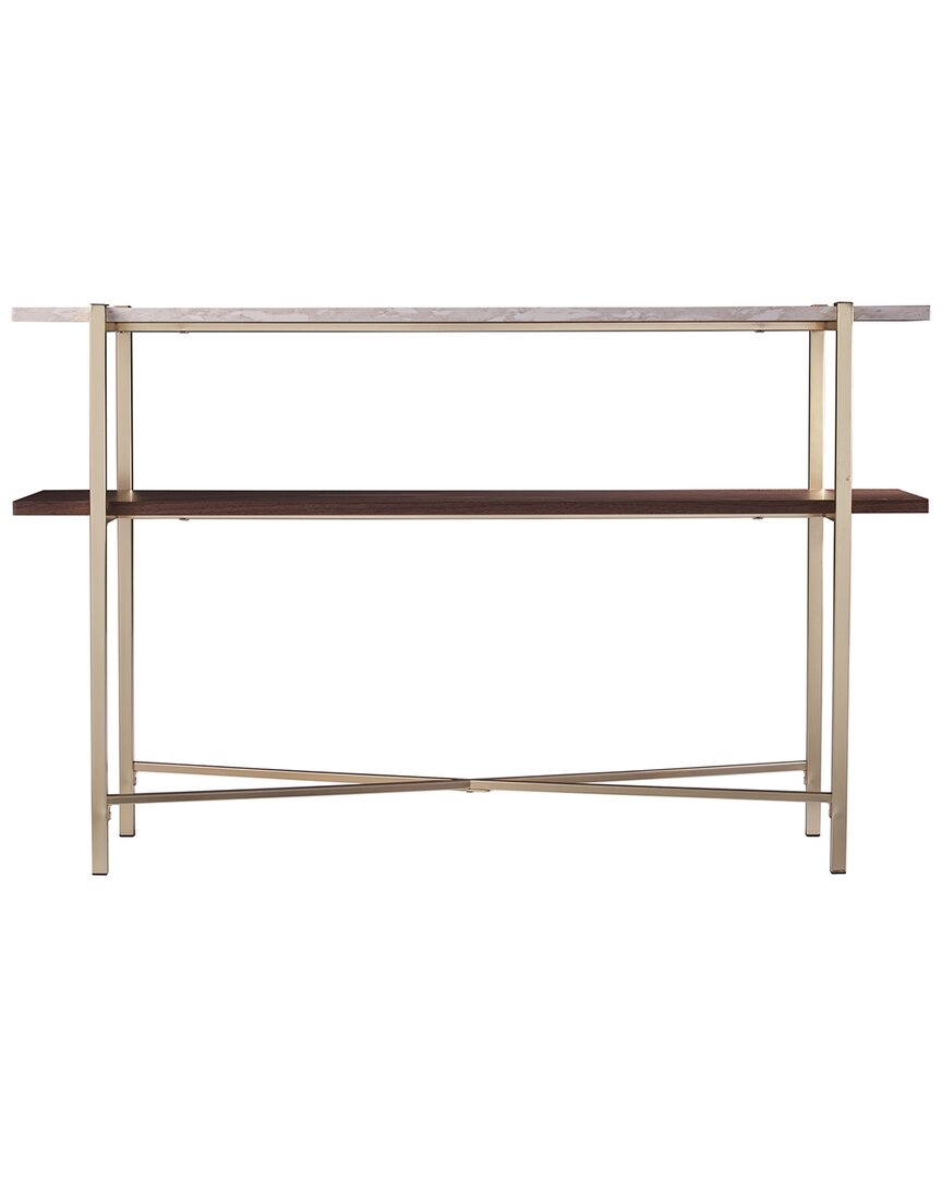 Sei Furniture Ardmillan Console Table With Storage In Brown