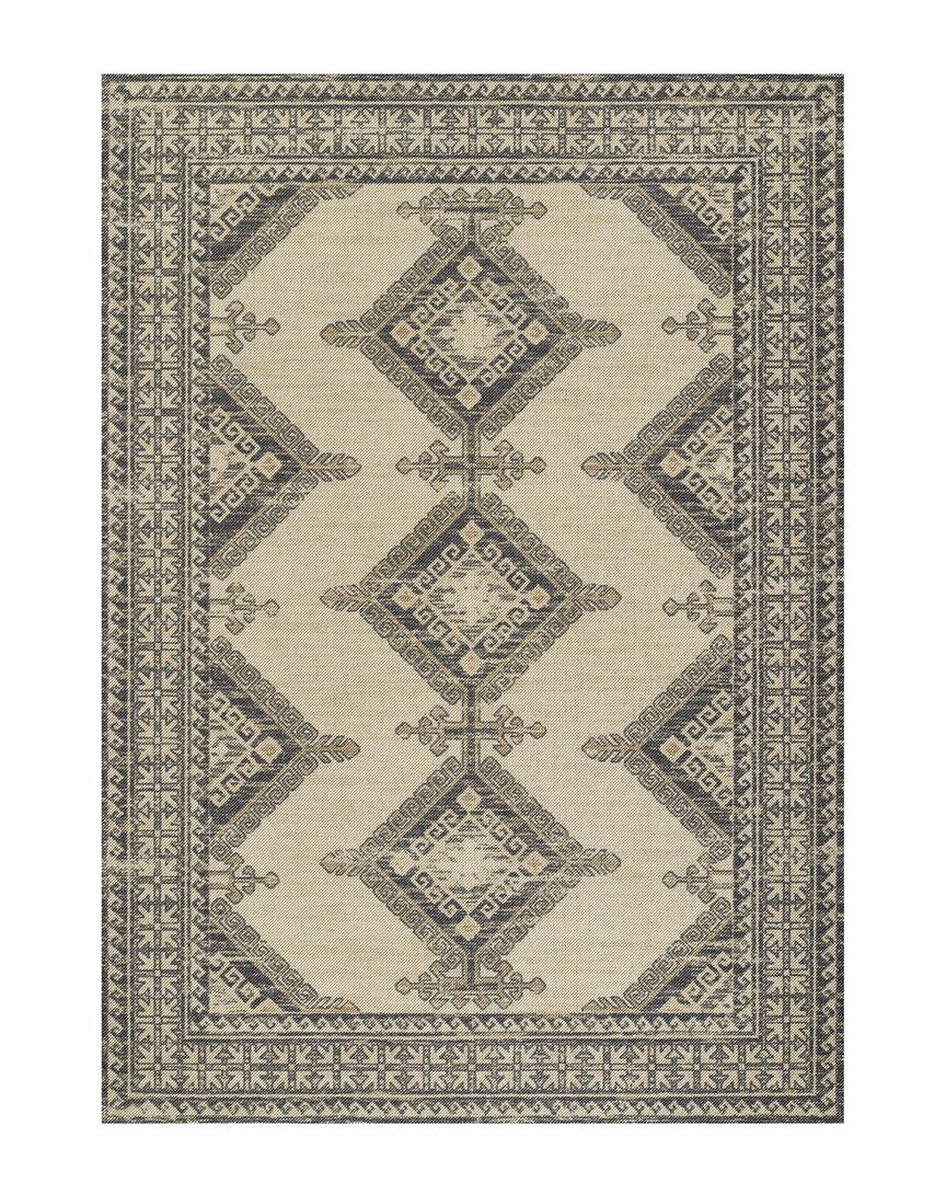 Momeni Anatolia Traditional Medallion Rug In Gray