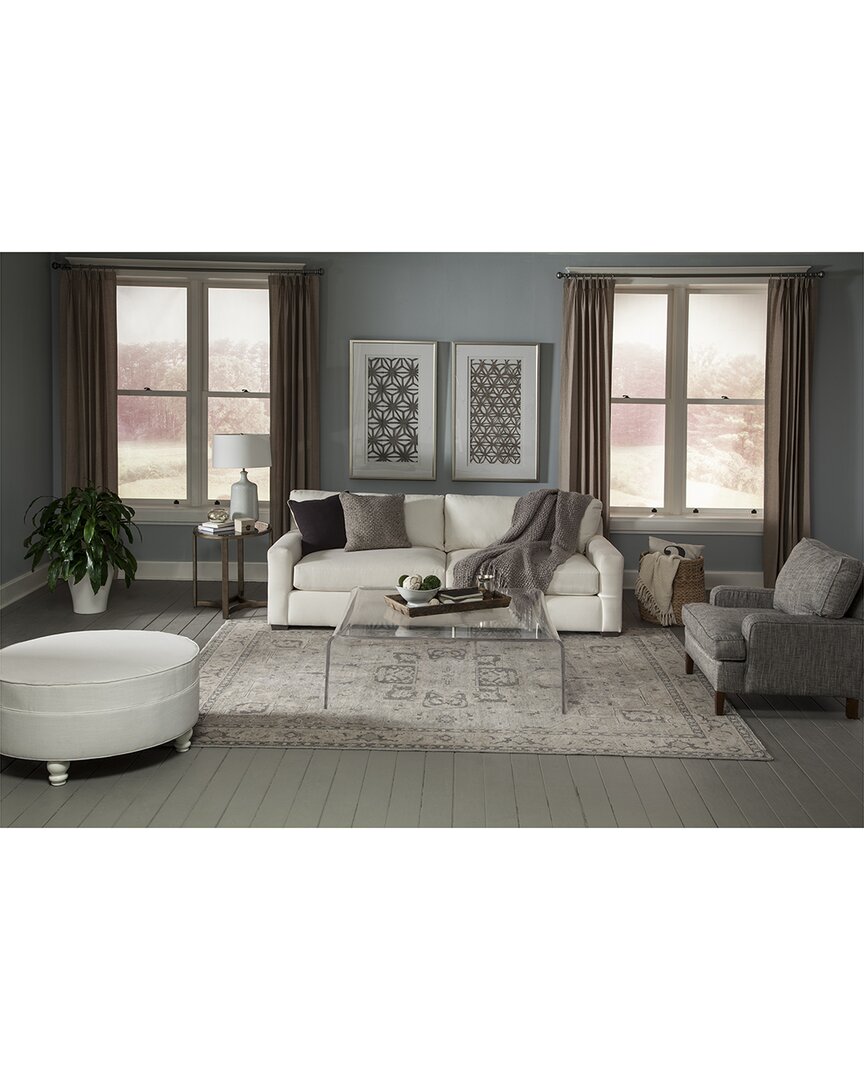 Momeni Banaras Hand Knotted Traditional Rug In Gray