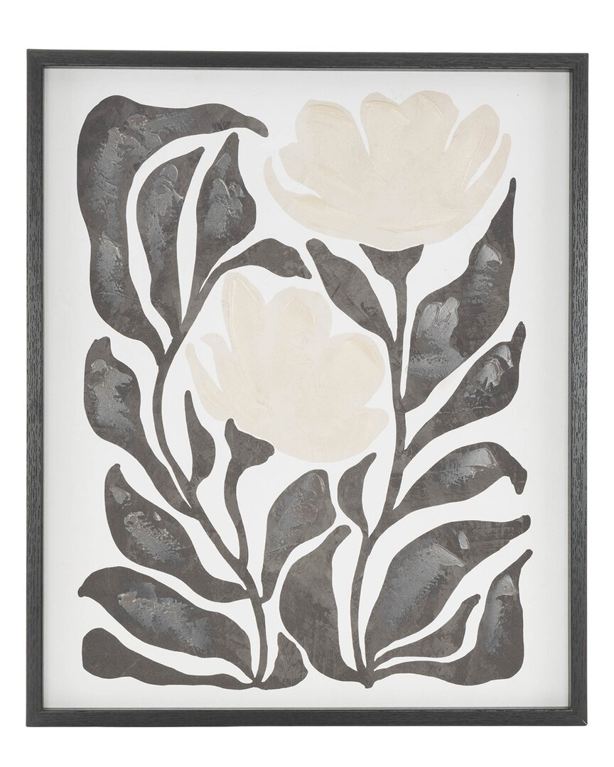 Peyton Lane Framed Wall Art In Gray