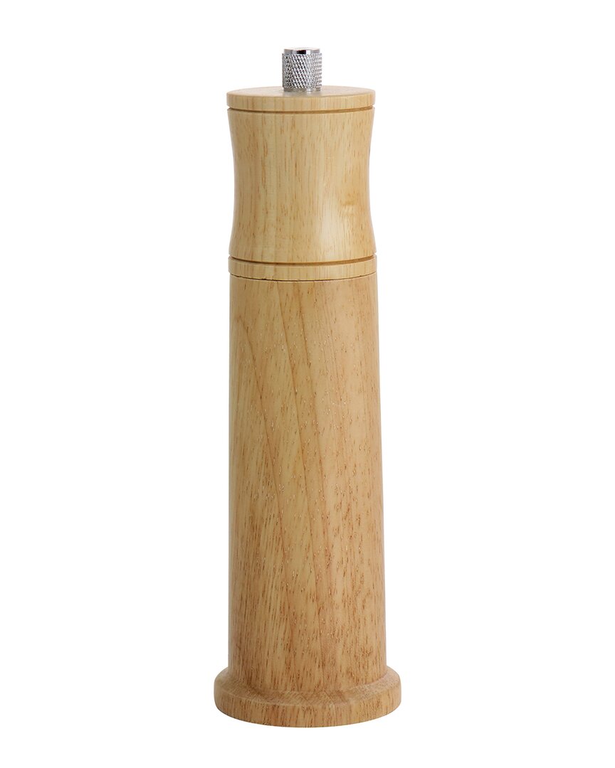 Martha Stewart Radner Wood Pepper Grinder In Brown