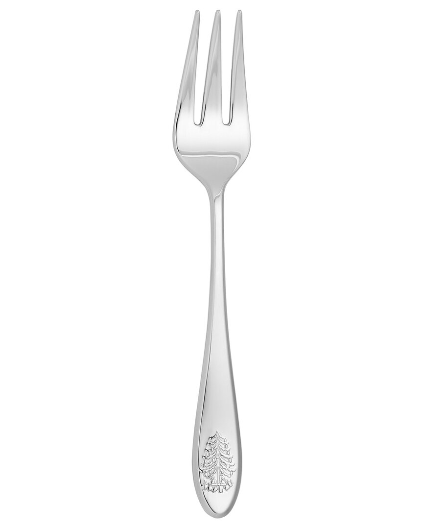 Spode Christmas Tree Serving Fork In Green