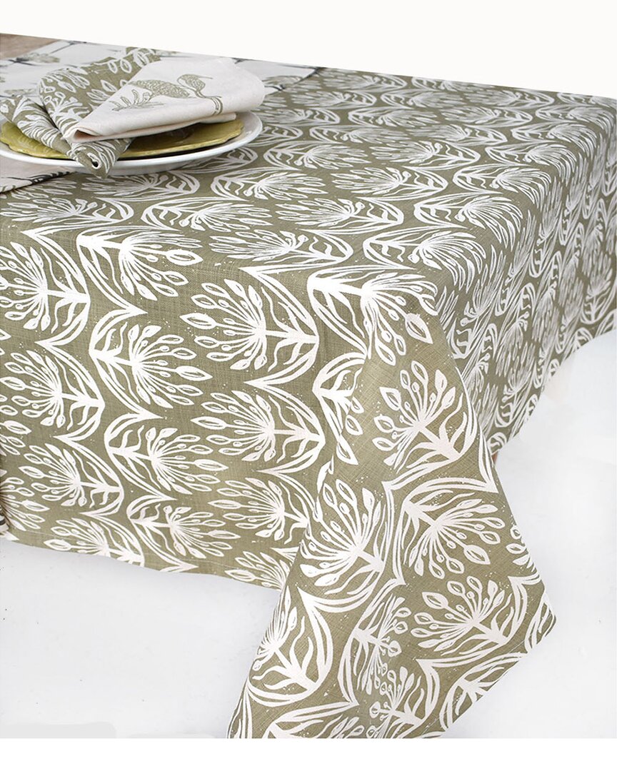 French Home Botanical Tablecloth