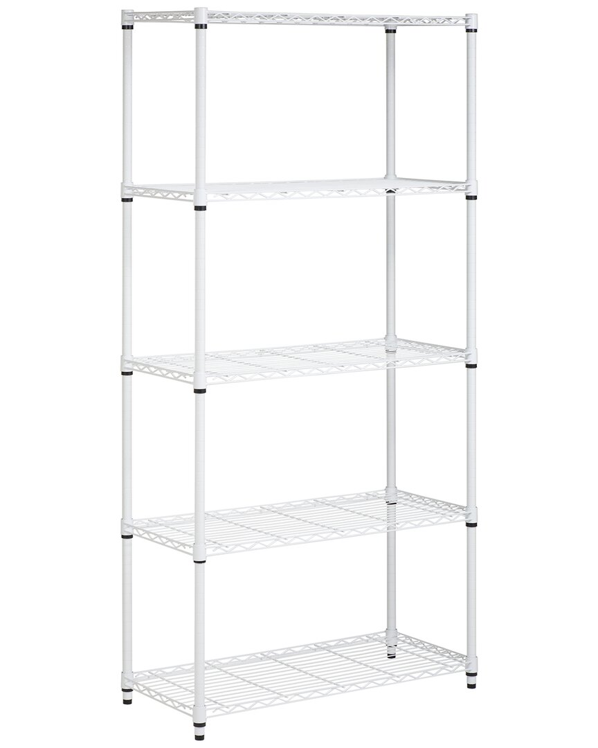 Honey-can-do 5-tieradjustable Shelving Unit In White