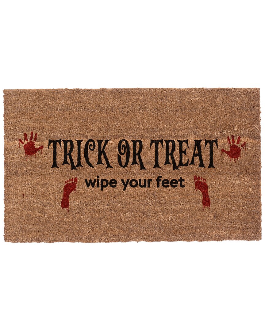 Coco Mats N More Trick Or Treat Rug In Multicolor