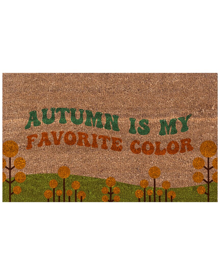 Coco Mats N More Autumn Is My Favorite Color Rug In Multicolor