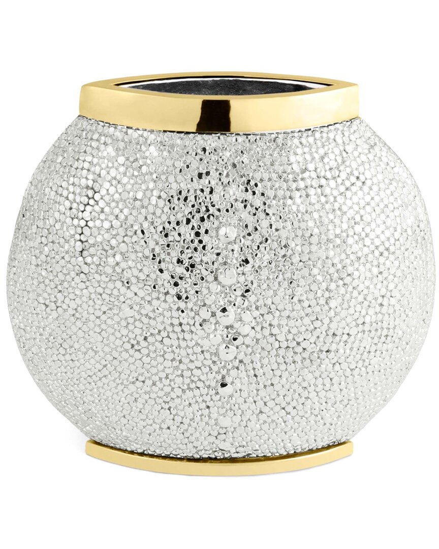 Michael Aram Shagreen Small Vase In Silver