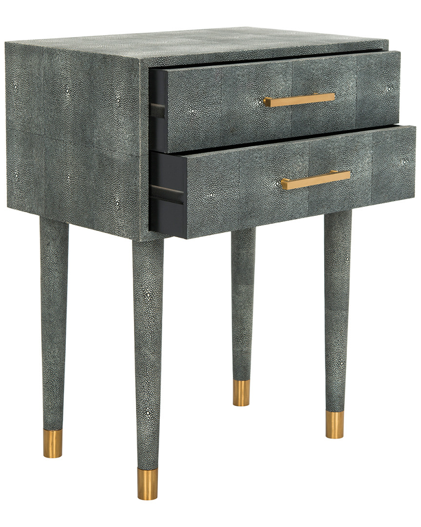 Safavieh Couture Nour Faux Shagreen End Table