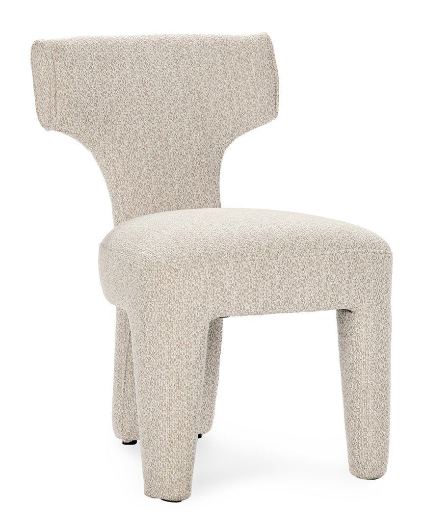 Classic Home Khai Upholstered Dining Chair In Neutral