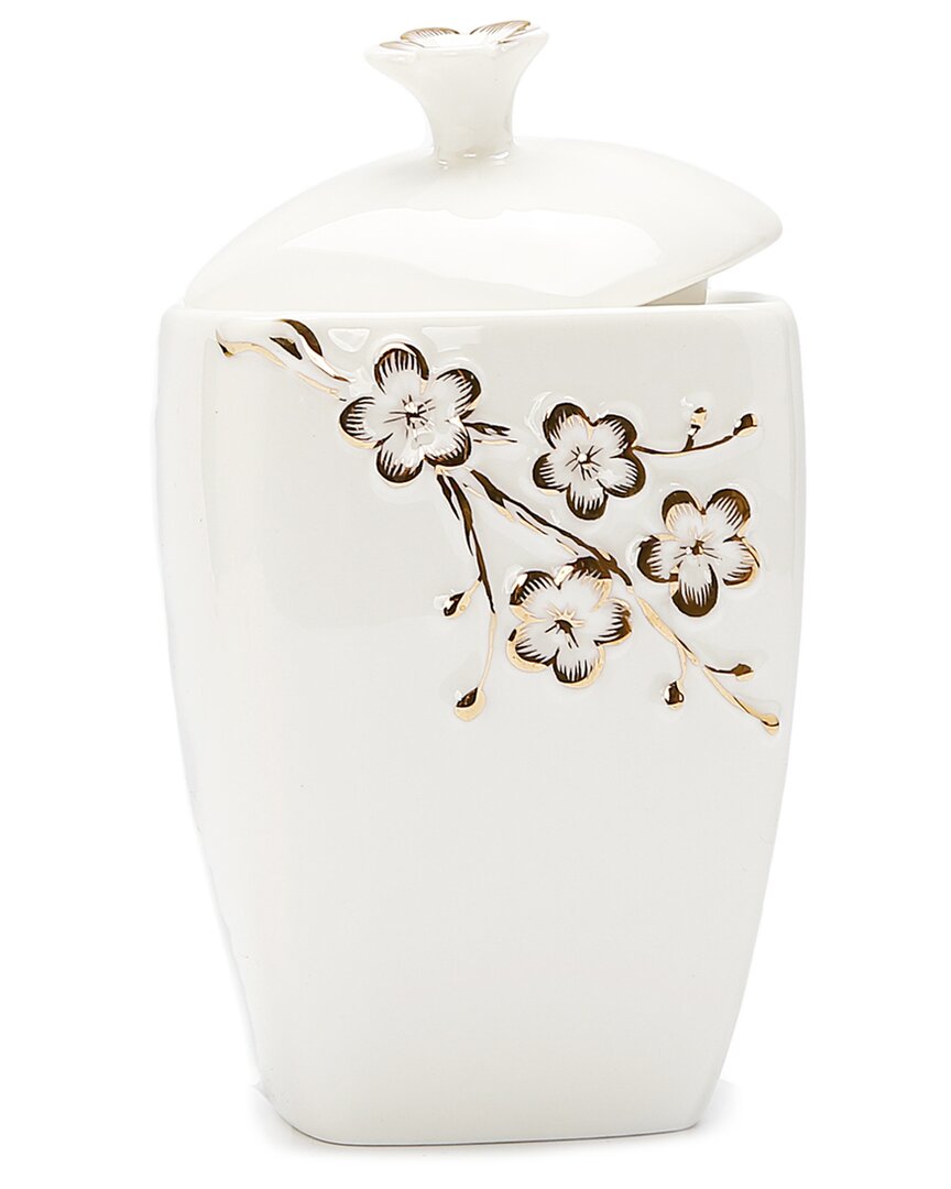Alice Pazkus Sugar Floral Bowl In Gold