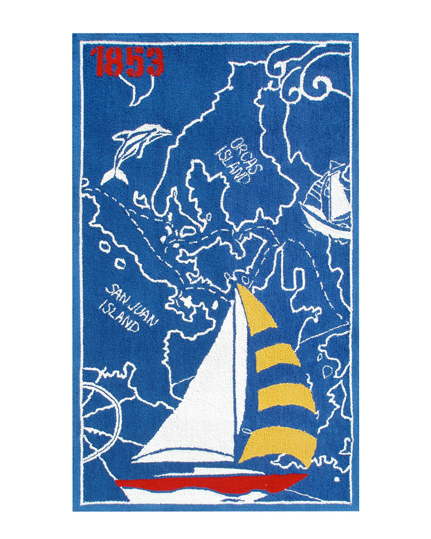 R16 Treasure Hunt Hand-hooked Rug