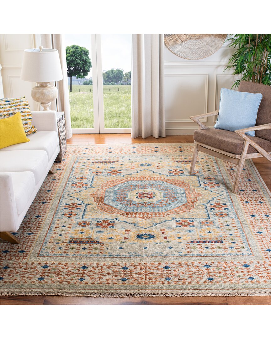 Safavieh Samarkand Hand-knotted Rug In Ivory