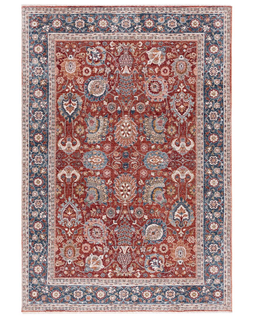 Ralph Lauren Lauren Power Loomed Spacedyed Rug In Red