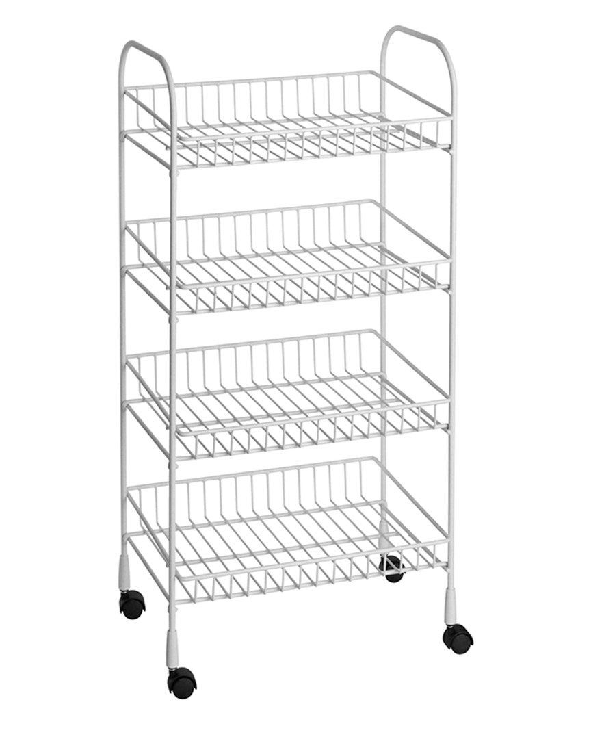Closetmaid Dnu  4-tier Wire Rolling Cart