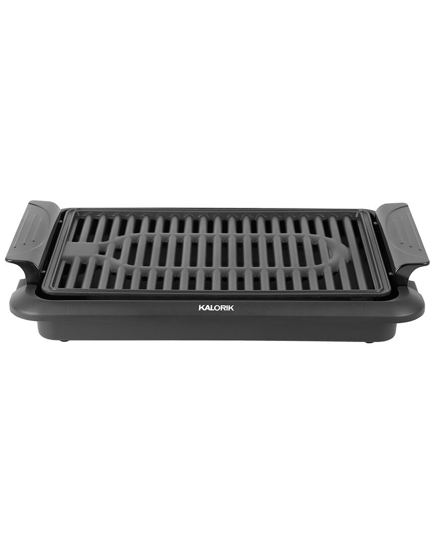 Kalorik Electric Indoor Grill In Black