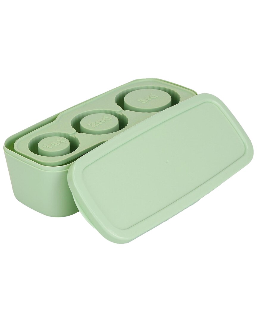 FRESH FAB FINDS FRESH FAB FINDS ICE CUBE TRAY GREEN 