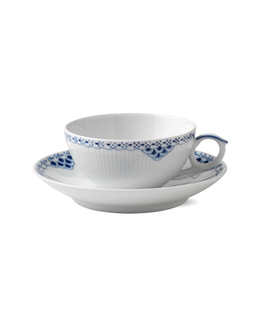 Royal Copenhagen 6.75oz Princess Tea Cup & Saucer With $11 Credit