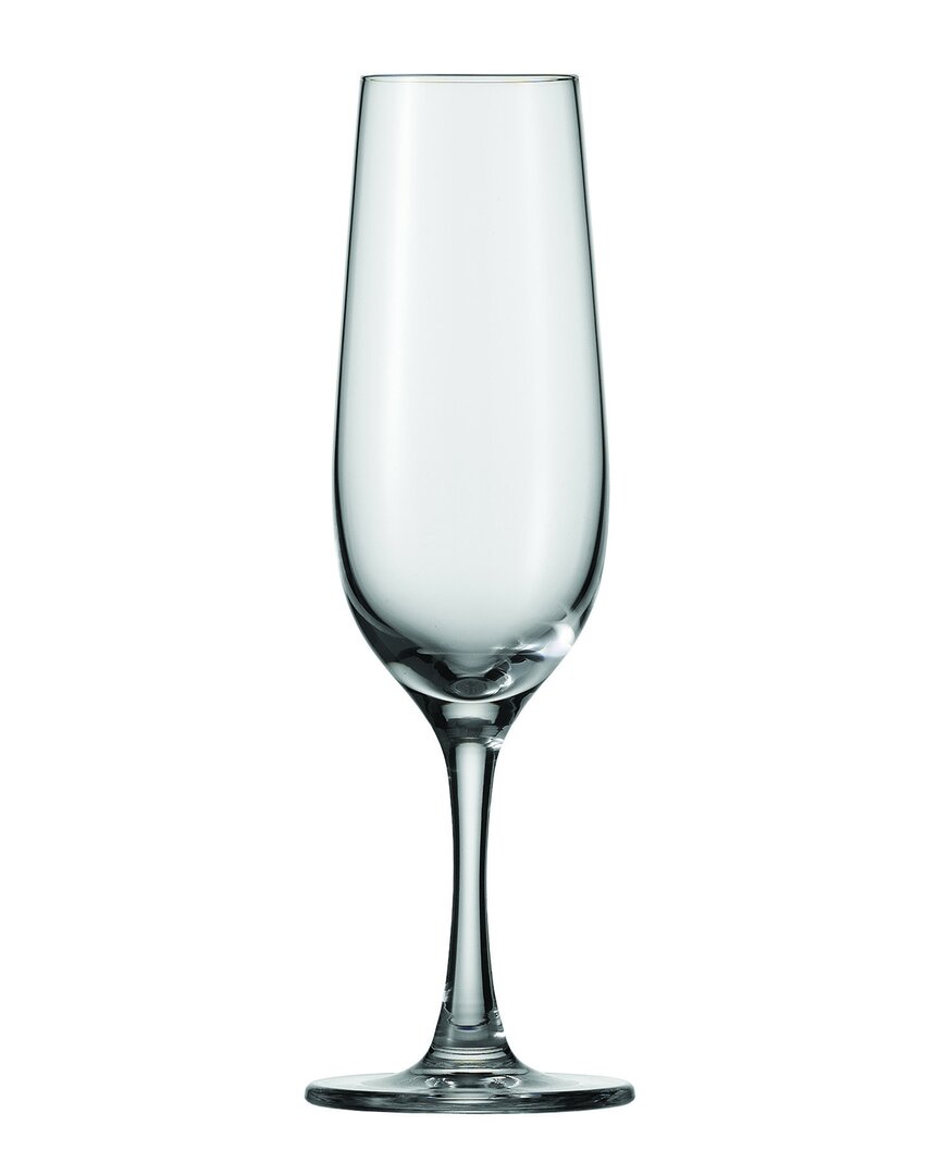 Zwiesel Glas Set Of 6 Congresso 8oz Champagne Flutes