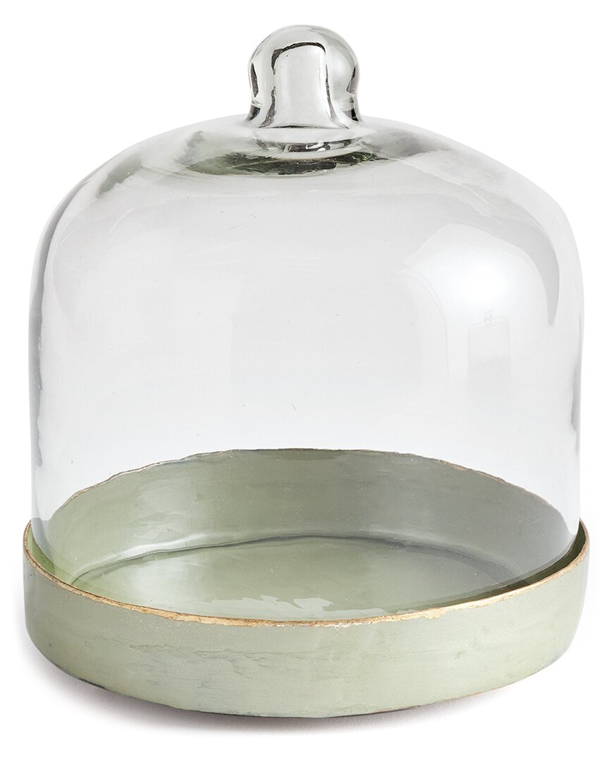 Napa Home & Garden Kammie Serving Tray With Cloche Small In Clear