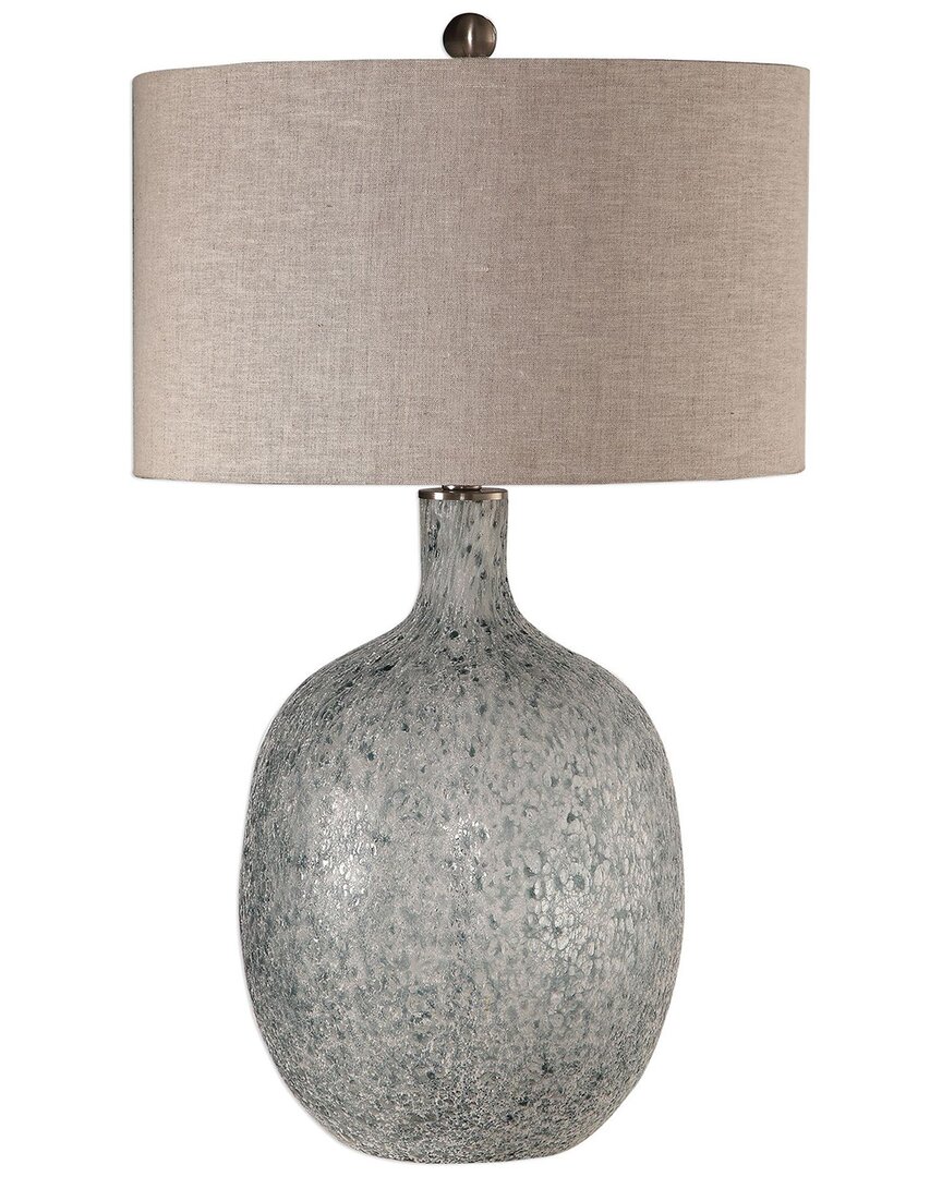 Uttermost Oceaonna Glass Table Lamp In Blue
