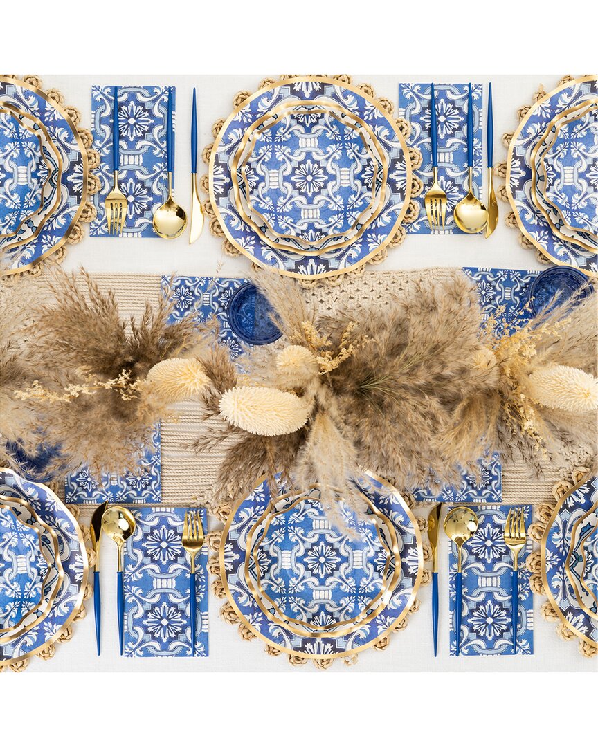 Sophistiplate Moroccan Nights 88pc Table Setting - Service For 16 In Multi