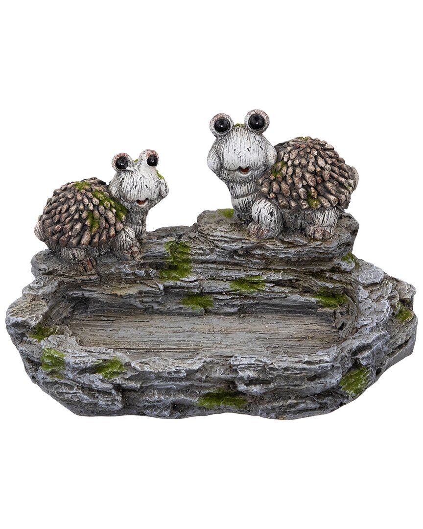 Northlight Turtle Couple Outdoor Garden Bird Bath