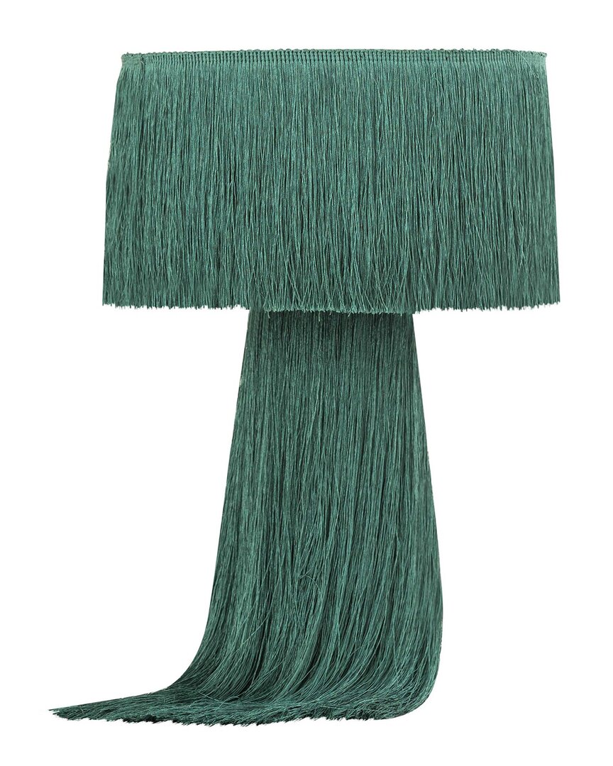 Tov Furniture Atolla Table Lamp In Green
