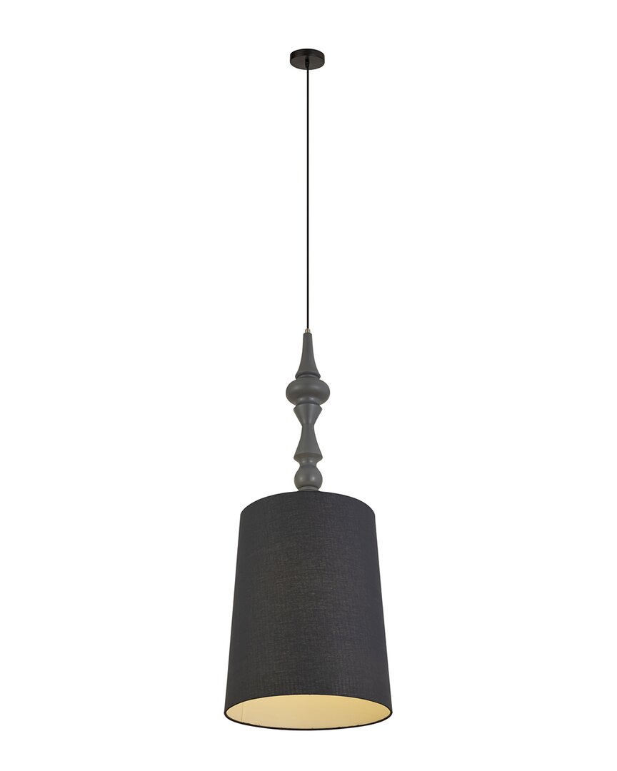 Tov Furniture Yaretzi Pendant Lamp In Black