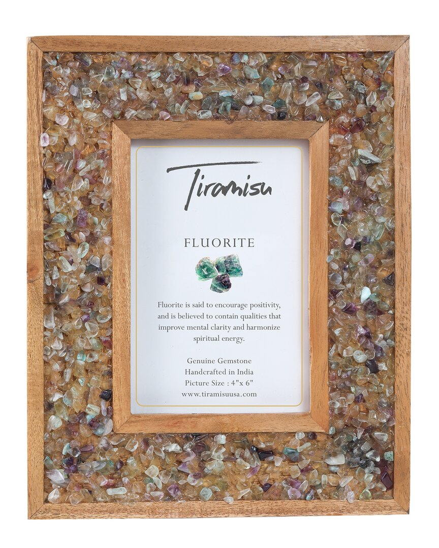 Tiramisu Serenity Fluorite Picture Frame In Green