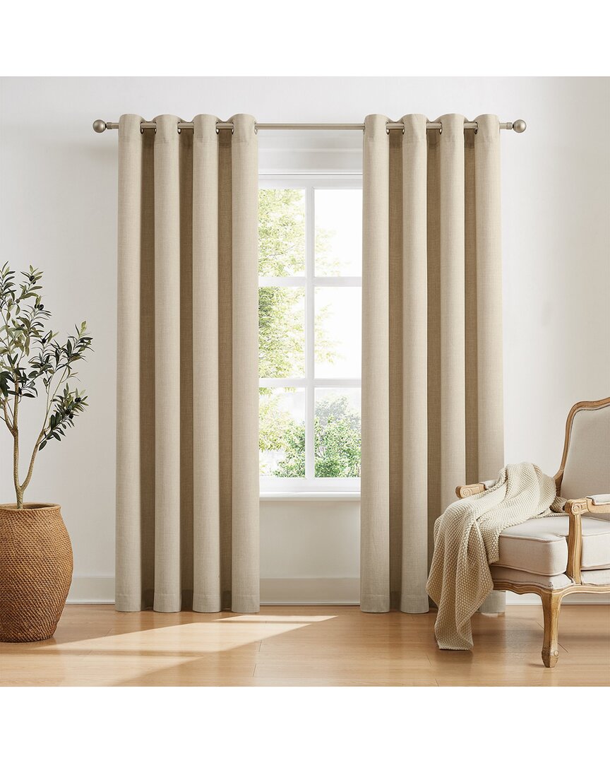 Tru Barrier Sunbarrier™ I-snap™ Blackout Grommeted Panel Pair