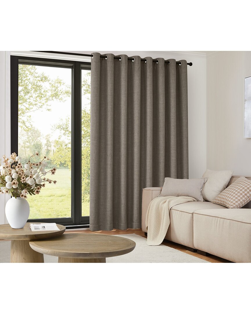 Tru Barrier Sunbarrier™ I-snap™ Blackout Grommeted Patio Door Panel