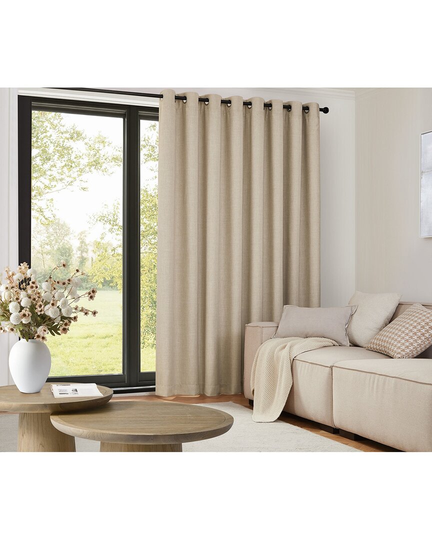 Tru Barrier Sunbarrier™ I-snap™ Blackout Grommeted Patio Door Panel