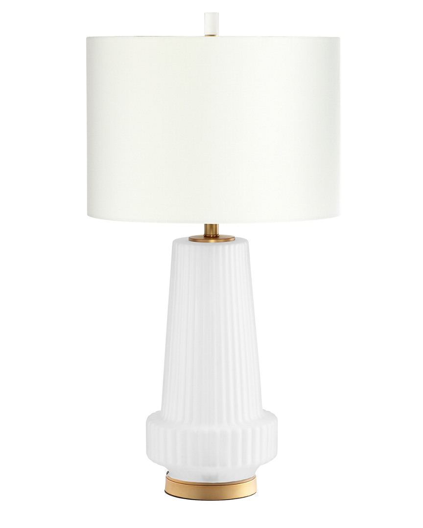 Cyan Design Mila Table Lamp In White