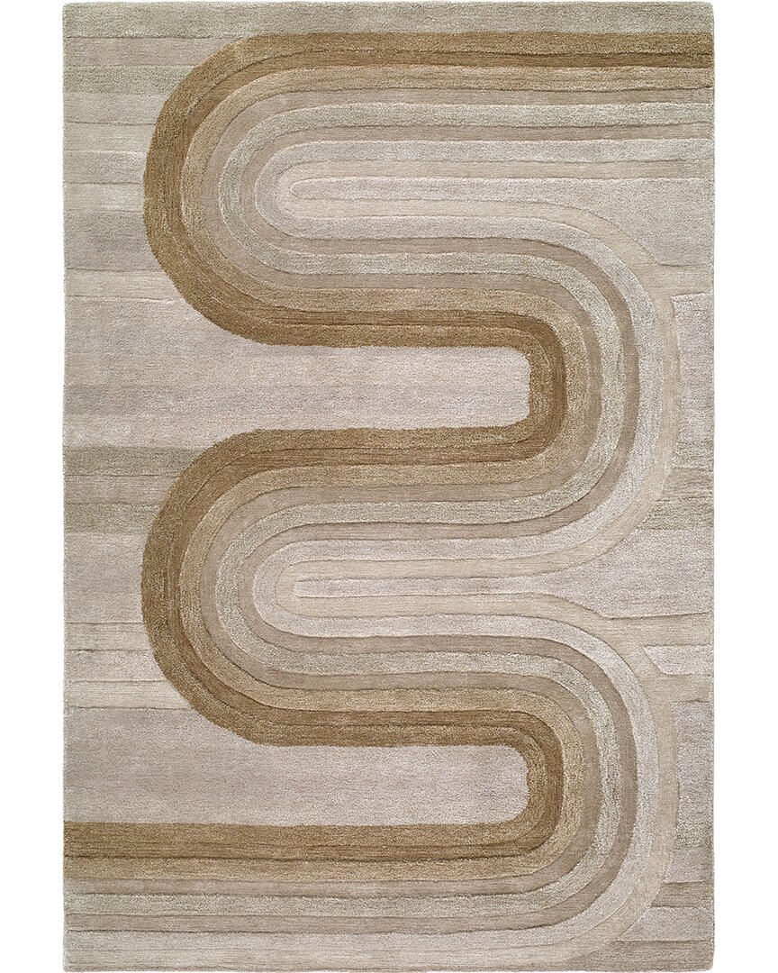 Surya Fuji Rug In Brown