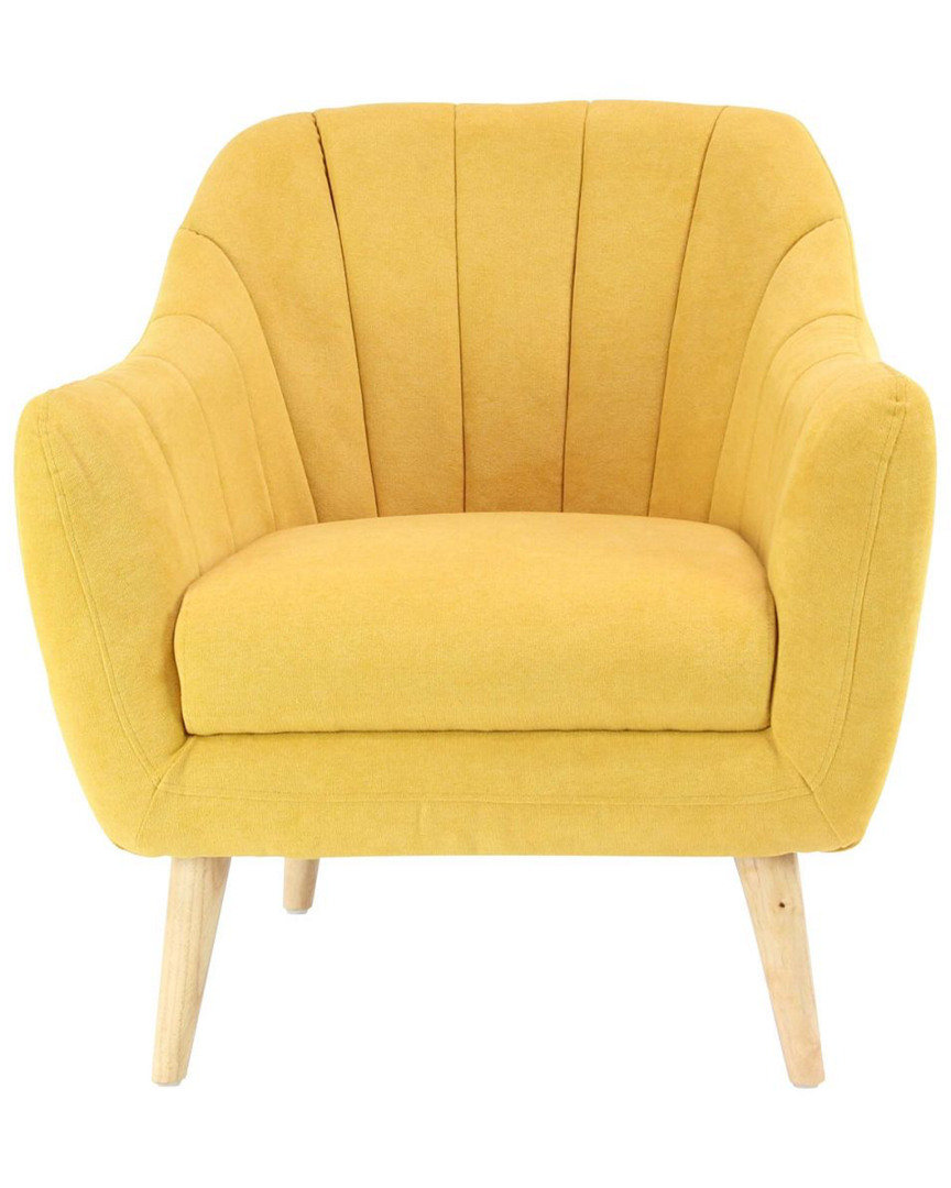Peyton Lane Wood Fabric Armchair