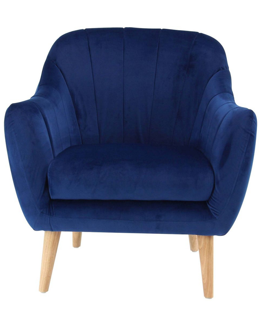 Peyton Lane Wood Fabric Armchair