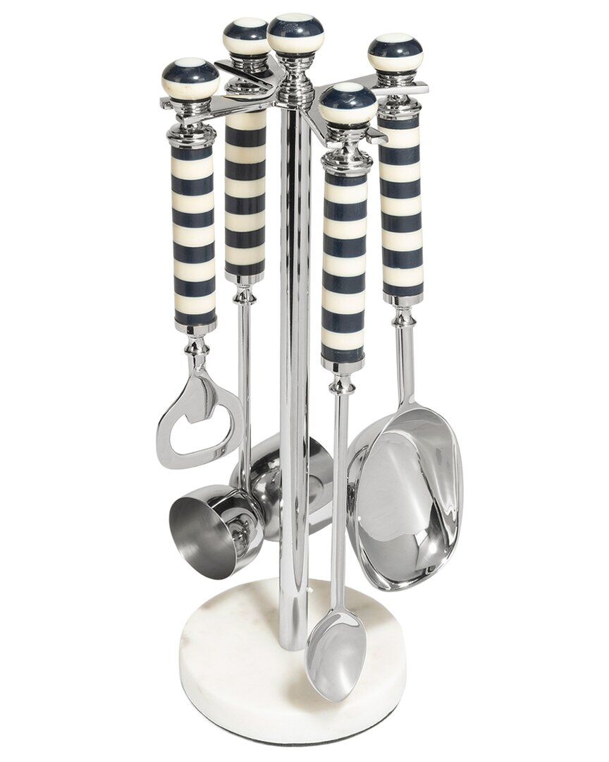 Go Home Chrissy Bar Tool Set In Black