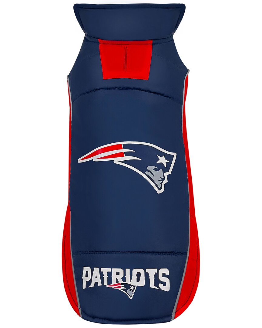 Pets First Nfl Patriots Puffer Vest In Multi