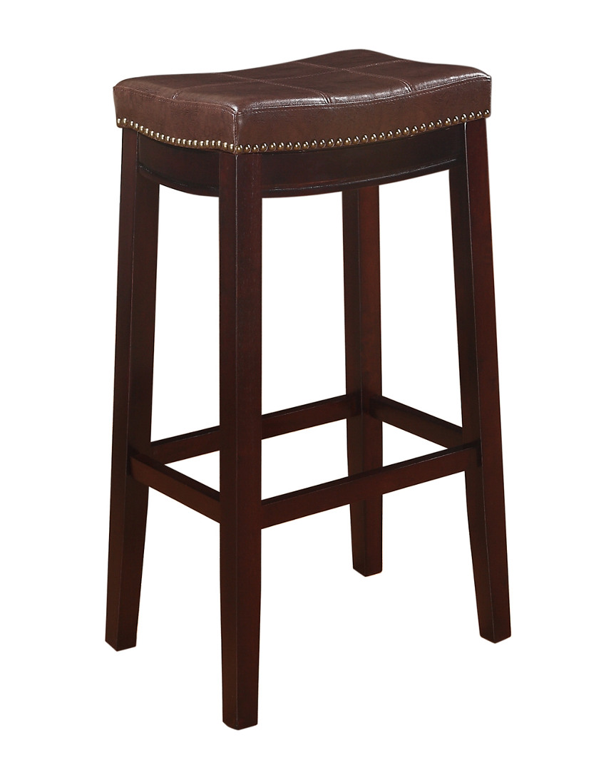 Linon Furniture Linon Claridge Patches Bar Stool