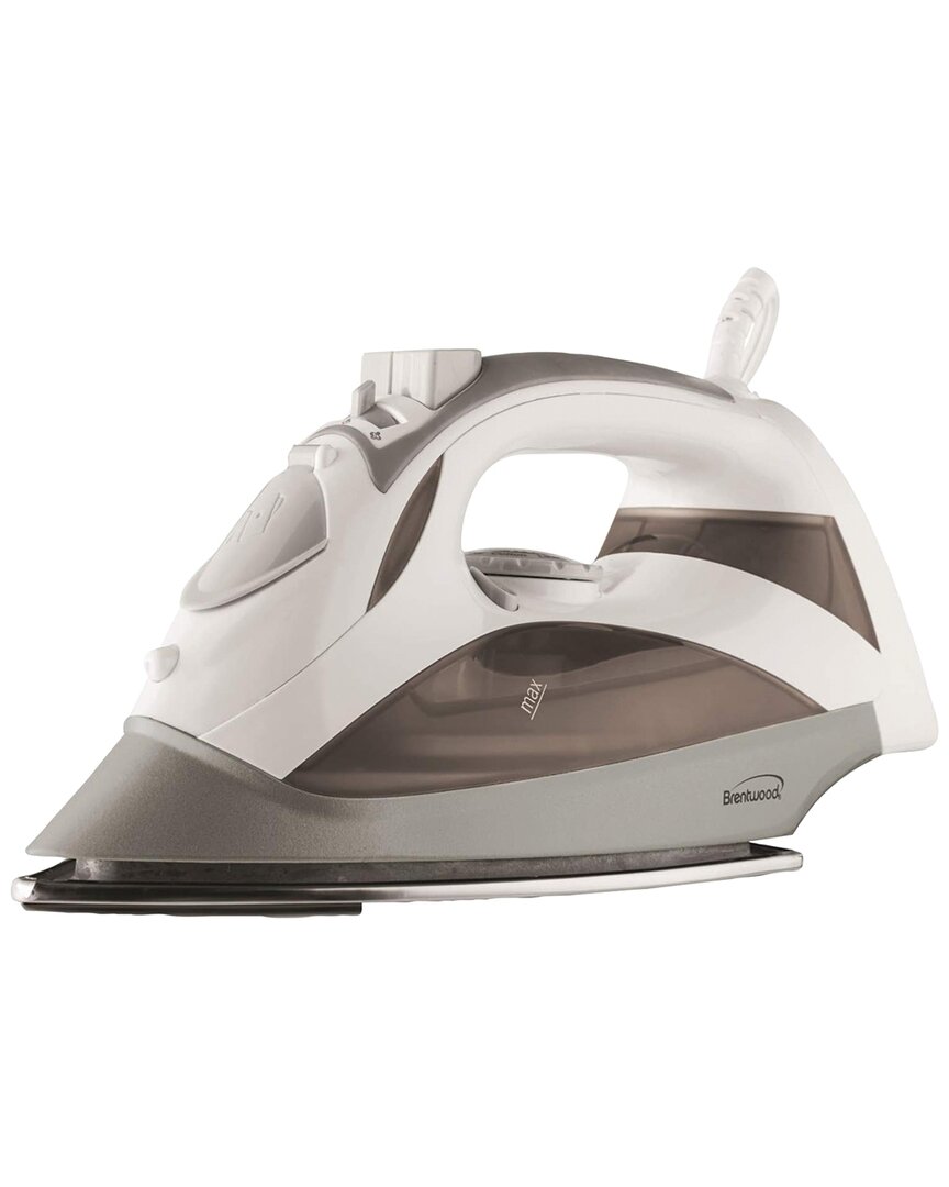 Brentwood Steam Iron With Auto Shut-off In White