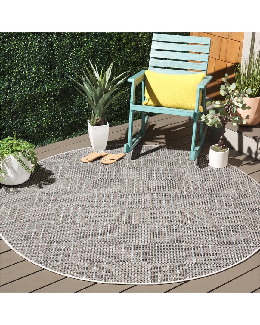Safavieh Sisal All-weather Calin Power-loomed Indoor/outdoor Rug In Gray
