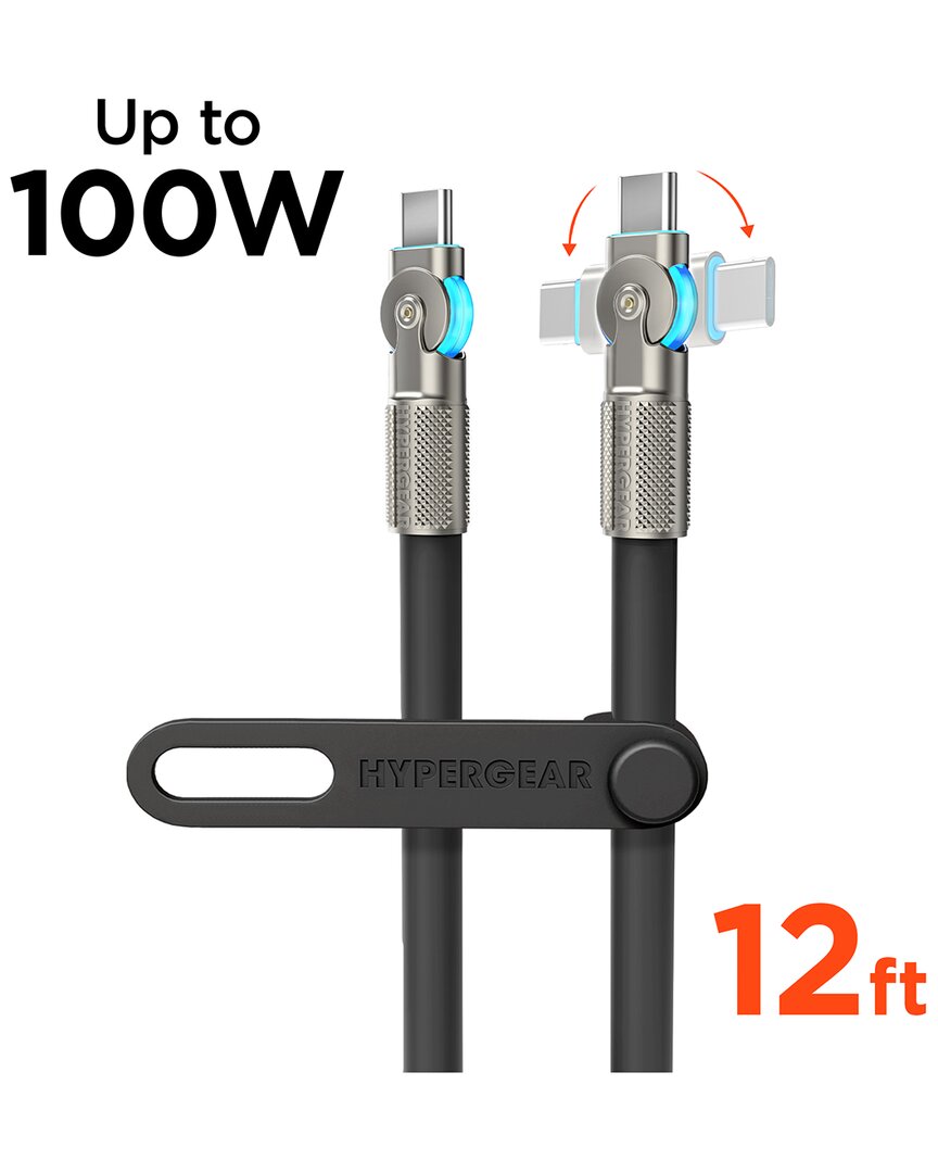 Hypergear Chunky 12ft Cable In Black