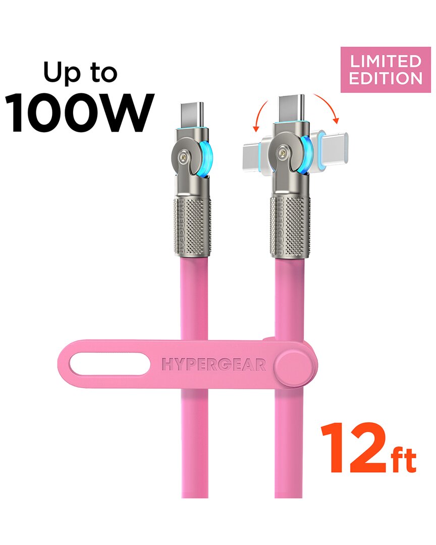 Hypergear Chunky 12ft Cable In Pink